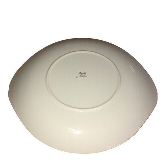 SPODE "Christmas Tree" S3324 Cookie Snack 13" Tray Serving Plate Handles Platter - Picture 3 of 4